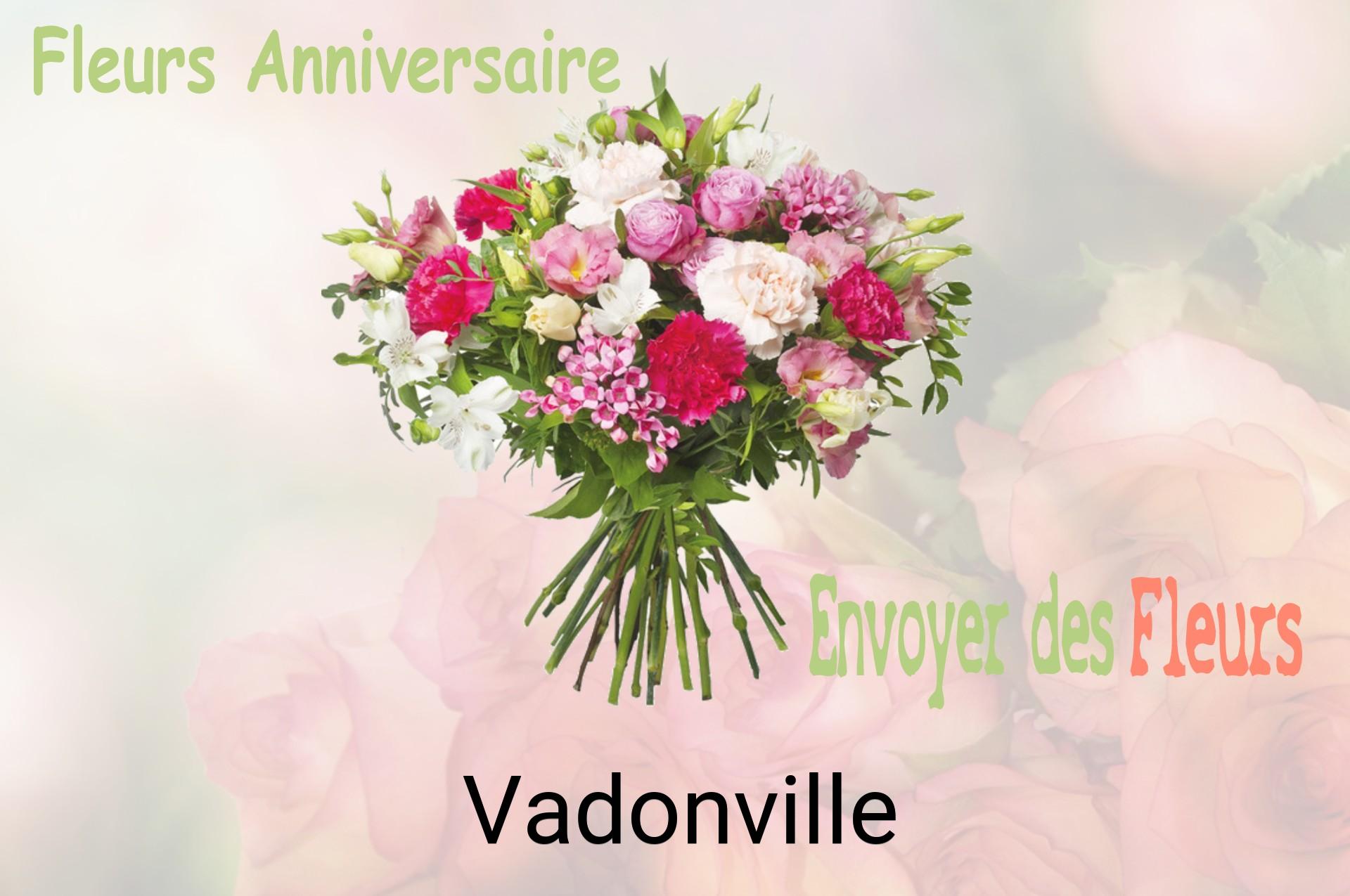 Bouquet de fleurs d’anniversaire livré à Vadonville